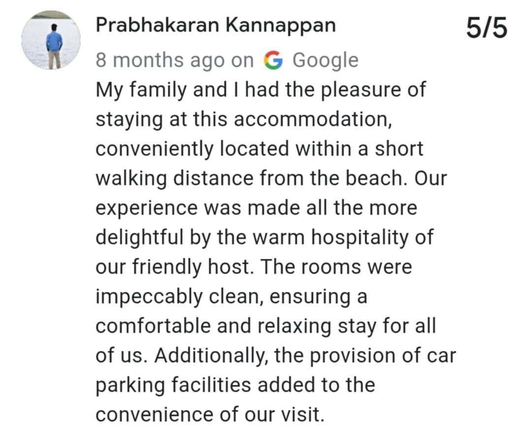 Coastal Den Homestay Pallipuram Eksteriør billede